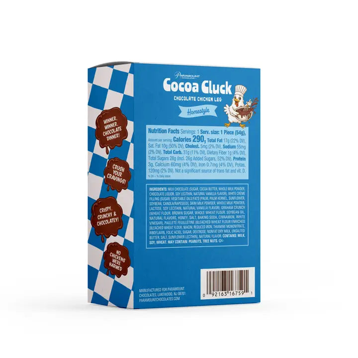 Cocoa Cluck Chocolate Chicken Leg Homestyle