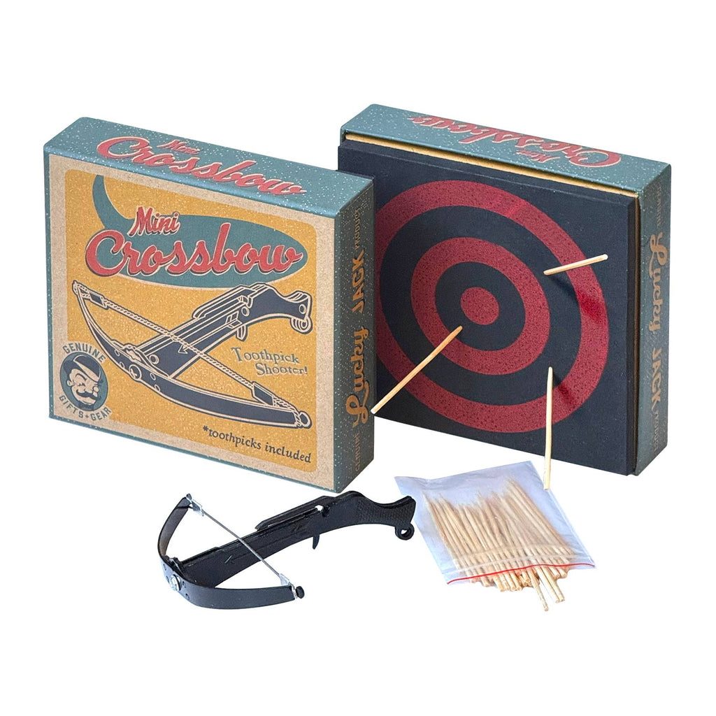 Mini Crossbow Toothpick Shooter
