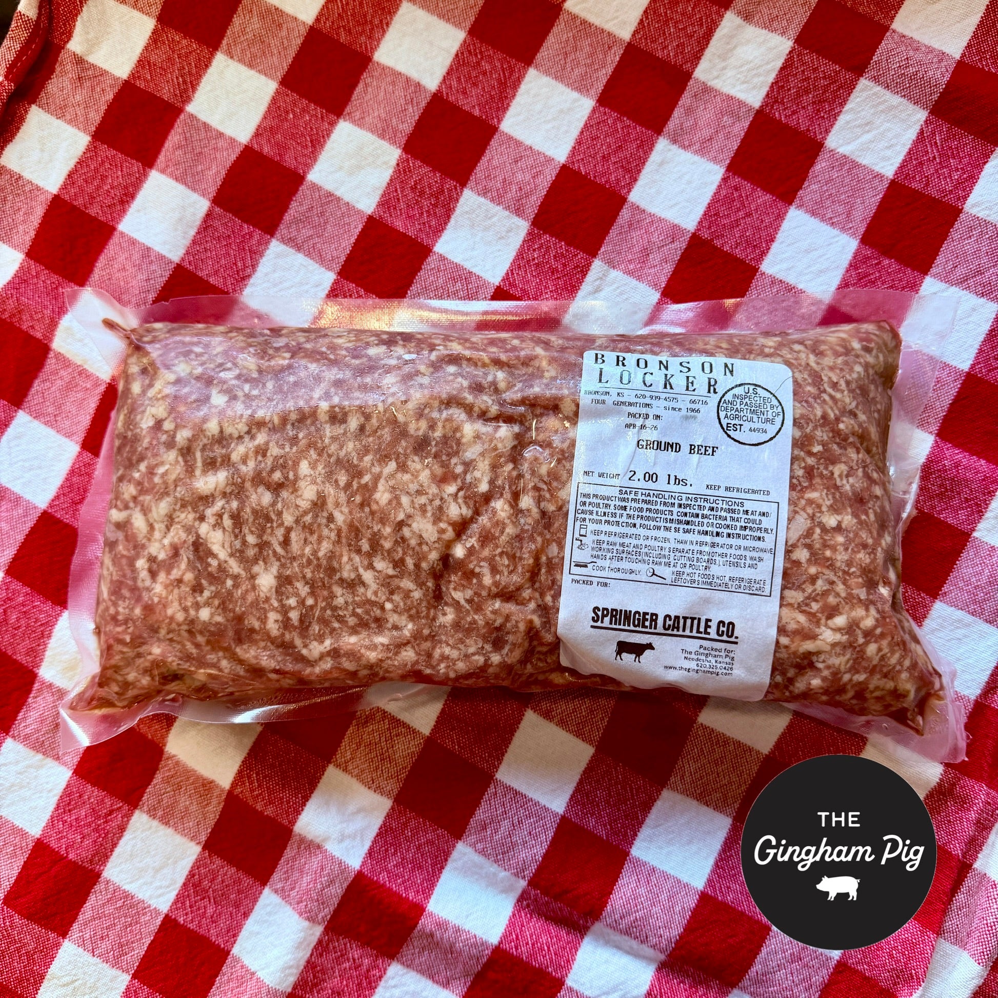BEEF - GROUND