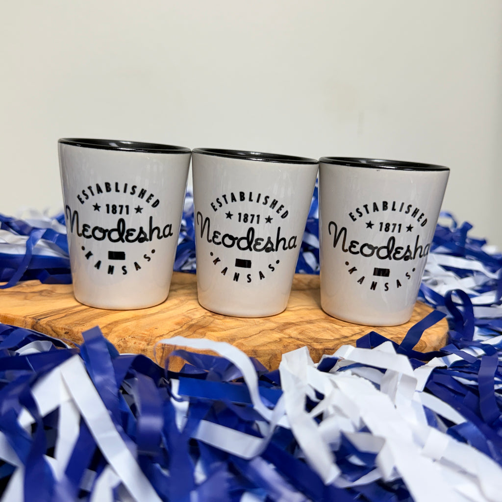 Neodesha 1871 Shot Glass