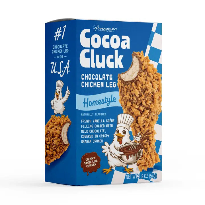 Cocoa Cluck Chocolate Chicken Leg Homestyle