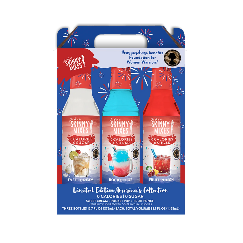 USA Trio Gift Set - Rocket Pop, Sweet Cream & Fruit Punch Syrup (Sugar Free) - 375ml