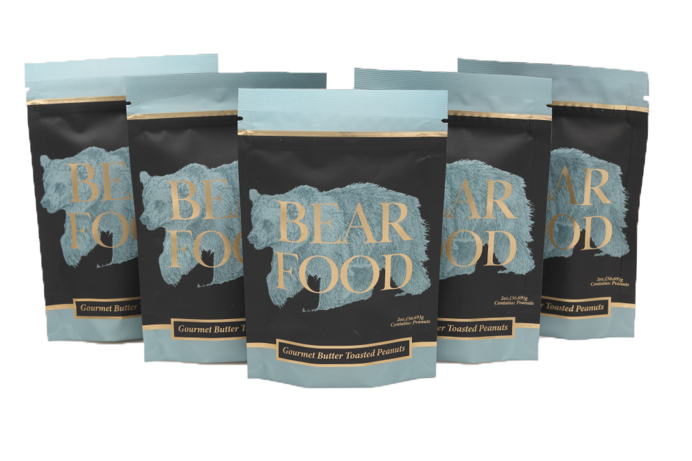 Bear Food Gourmet Butter Toasted Peanuts - 2oz