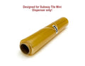 ChicWrap MINI REFILL Plastic Wrap Roll | Subway Tile - 9" x 250'