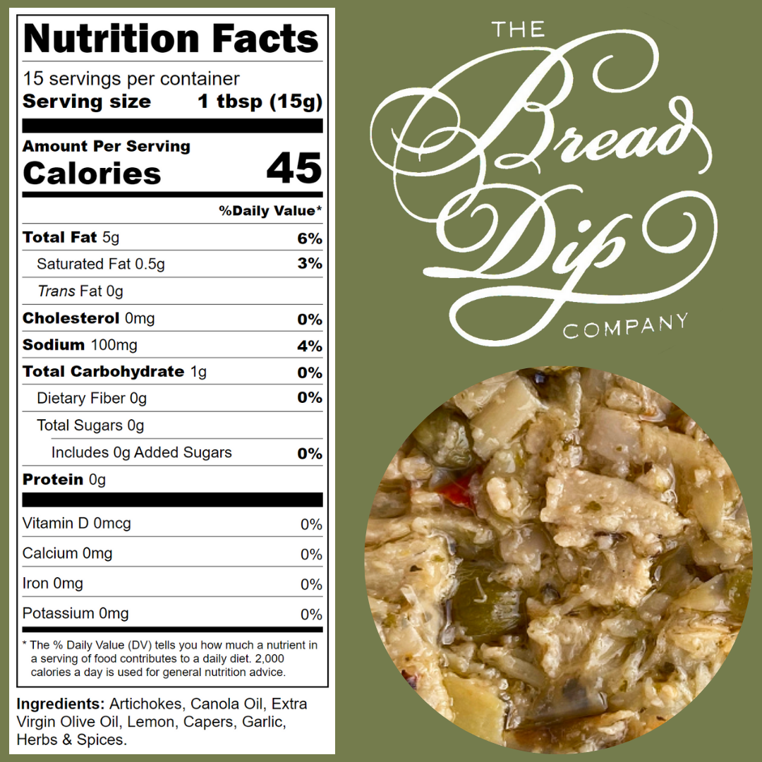 Artichoke & Caper Bread Dip Mix
