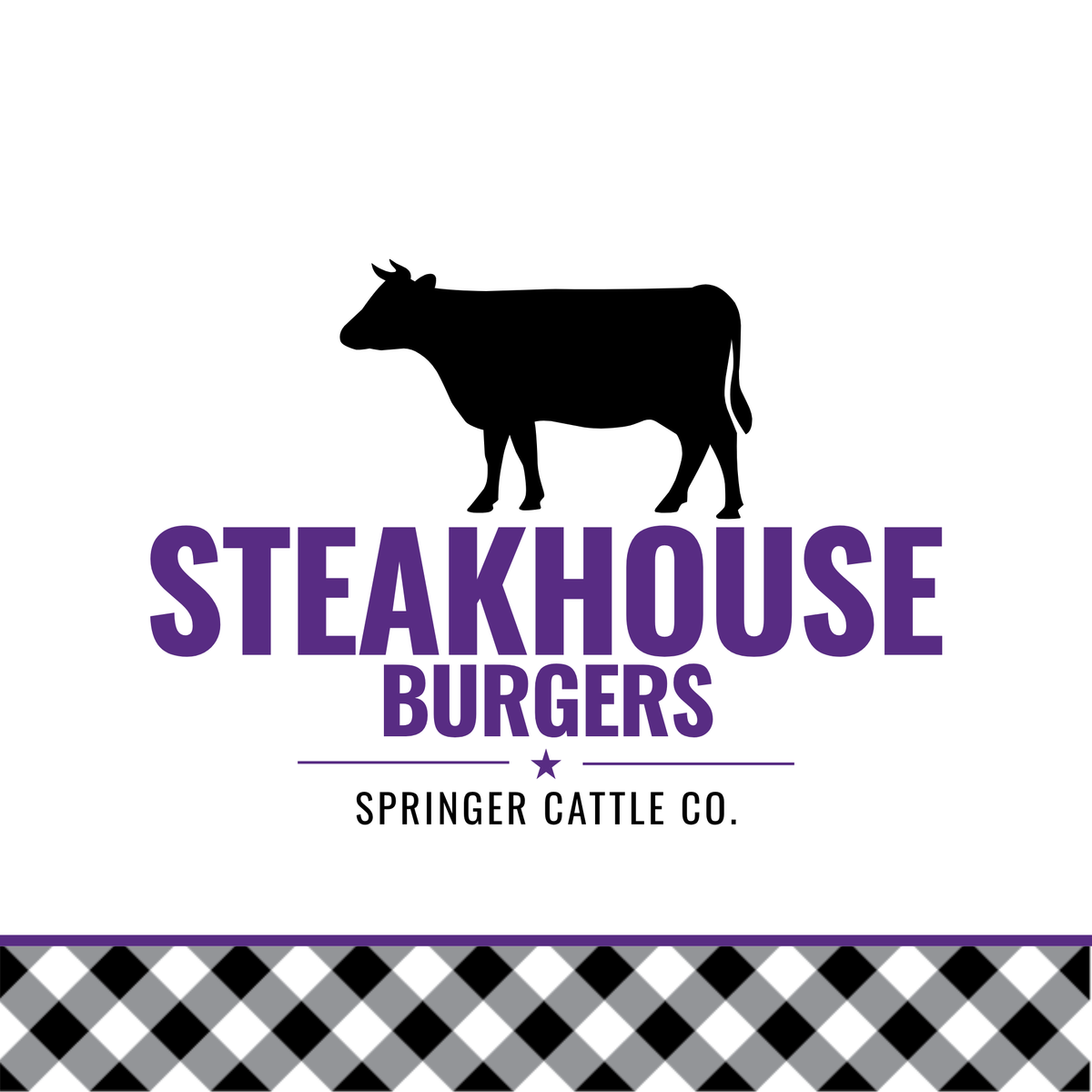 BEEF - STEAKHOUSE BURGERS (4 pack)
