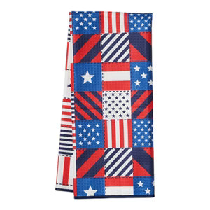 Flag Quilt Towel
