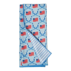 Flag Ribbon Towel