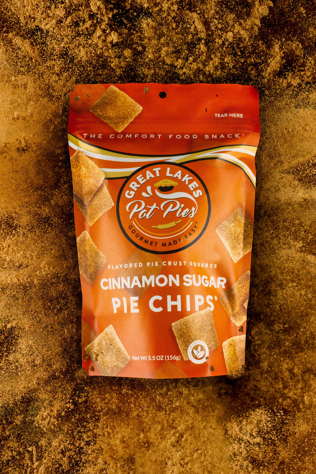Cinnamon Sugar Pie Chips