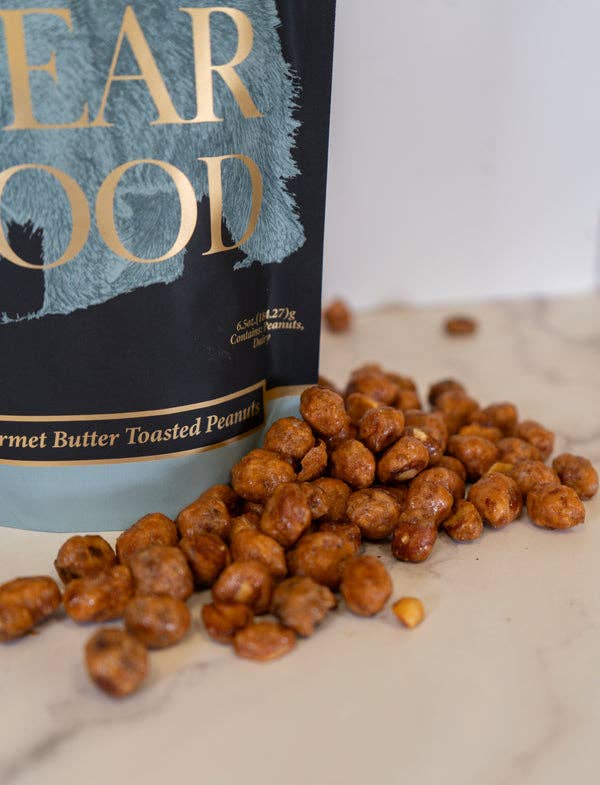 Bear Food Gourmet Butter Toasted Peanuts - 2oz
