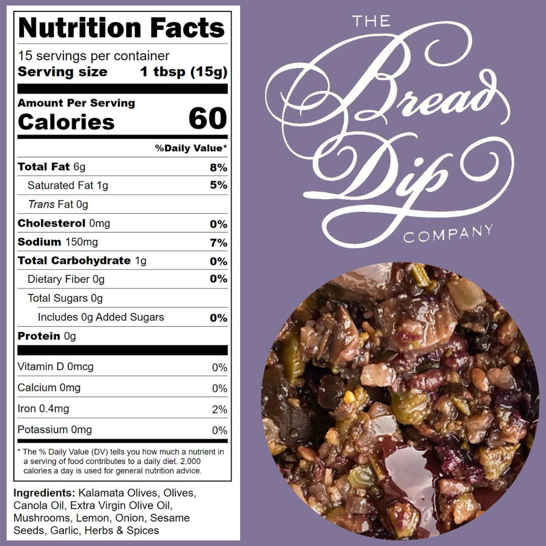 Olive & Herb Bread Dip Mix