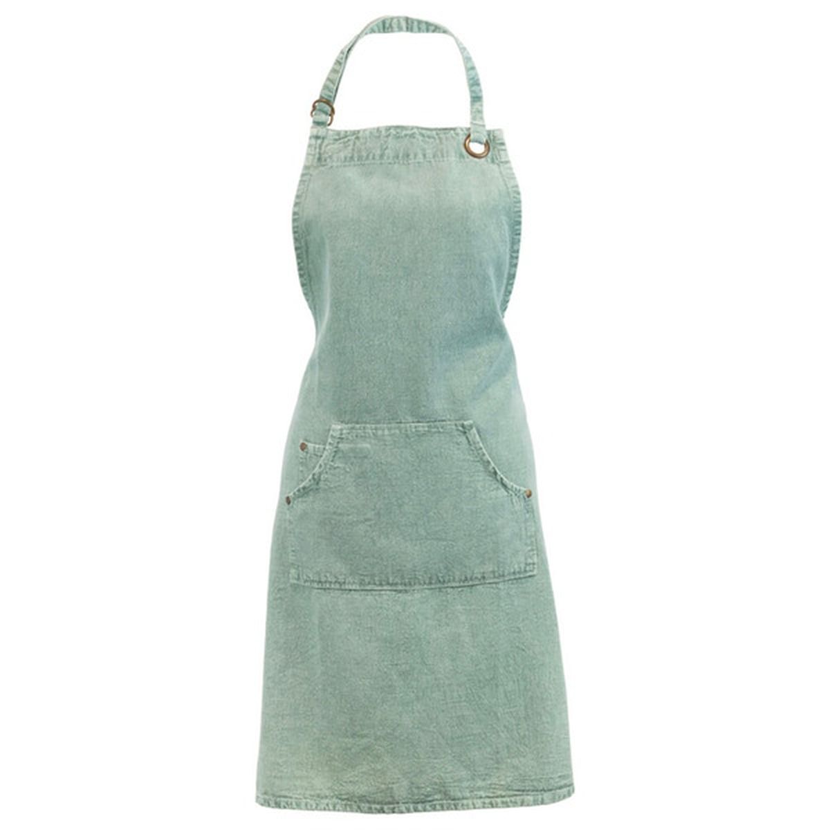 Stonewashed Cotton Apron